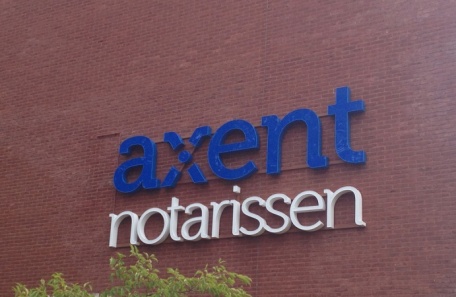 Axent gevelbelettering