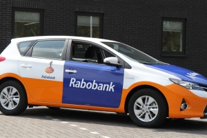 Rabobank Autobelettering